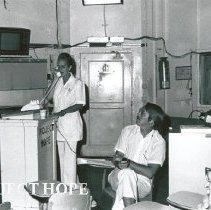 Dra Ivonne Simon, and Dr Bill Brunner via COMSAT with Mayo Clinic.